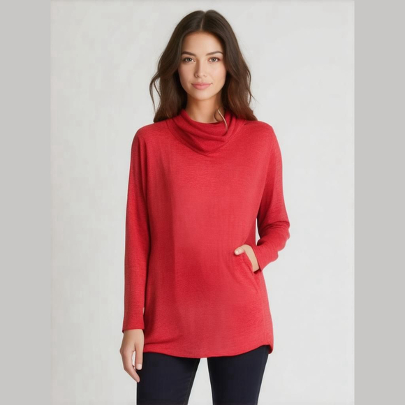 Merona Tops - Merona XS Women's Long Sleeve Cowl Neck Tunic